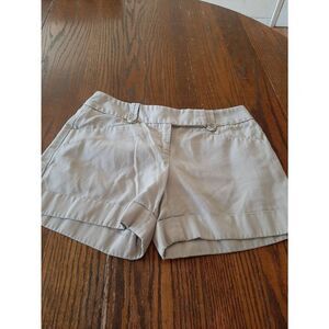 Size 2 The Limited Drew Fit Khaki Tan Chino Casual 100% Cotton Shorts